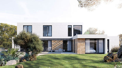 Dinan House New Design Fast-Install Steel Structure Prefabricated House for Single Family home