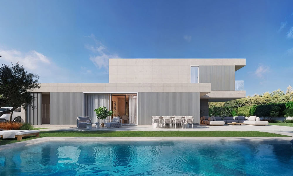 AS/NZS/US Standard Light Steel Framing Prefab House Luxury Lucerne House