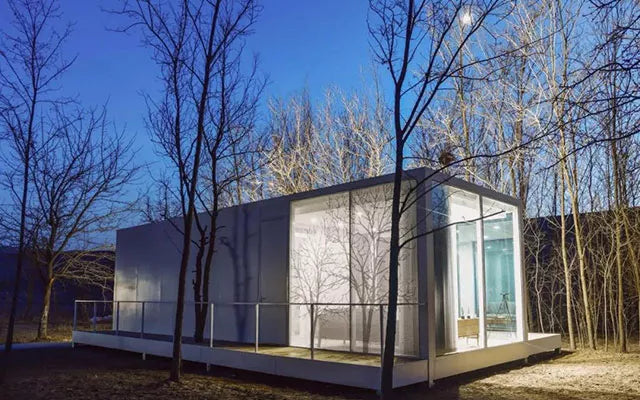 Glass Curtain Wall Residential House