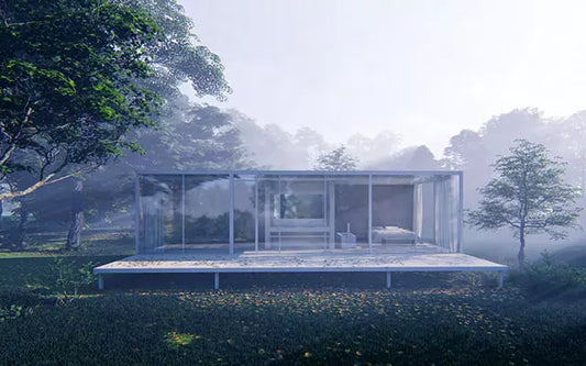 Glass Curtain Wall Residential House