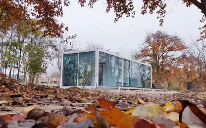 Glass Curtain Wall Residential House