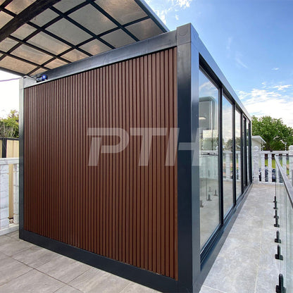 PTH High Quality Bedroom Steel Modular Container Home Fully Equipped for Accommodation Office Use Flat Pack Design
