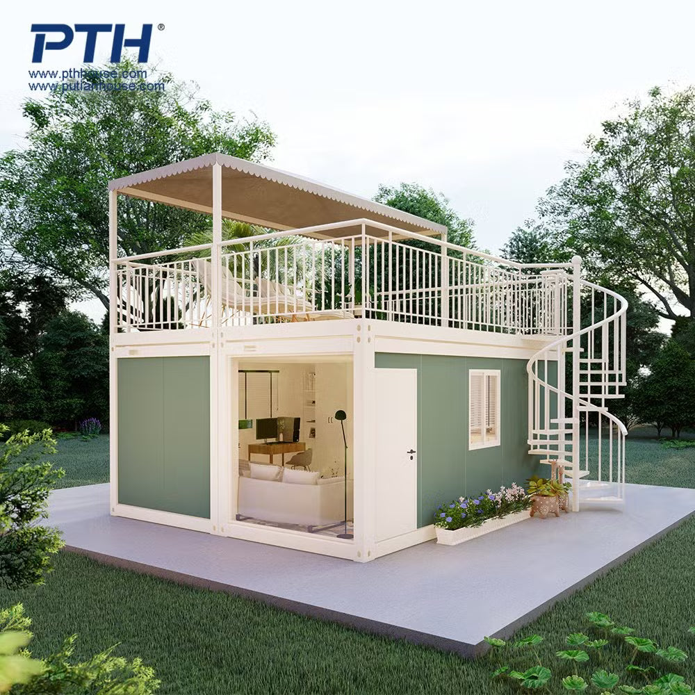 Pth® 2022 New Design Living Modular Flat Pack Container Home Prefab House