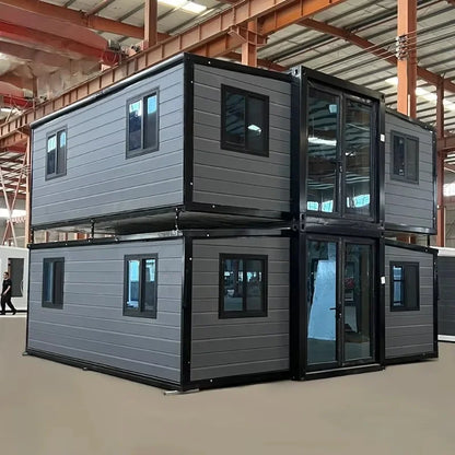 Expandable UK Container Villa – Durable Mobile Outdoor Living & Accommodation