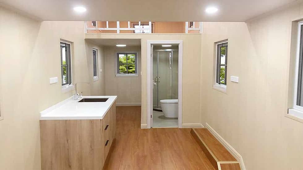 Florida Tiny House On wheels Orange