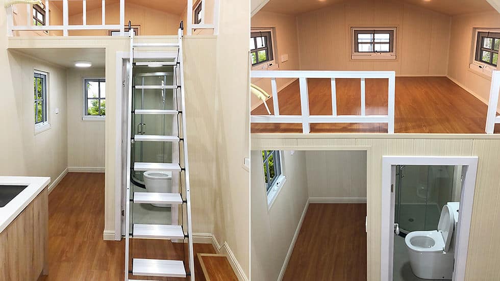 Florida Tiny House On wheels Orange