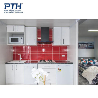 Mobile Homes Europe Standard 20FT Prefab House Flat Pack Container House