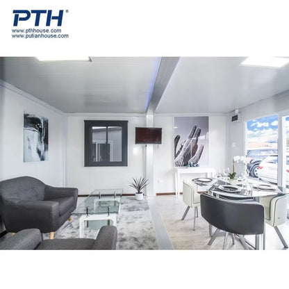 Mobile Homes Europe Standard 20FT Prefab House Flat Pack Container House