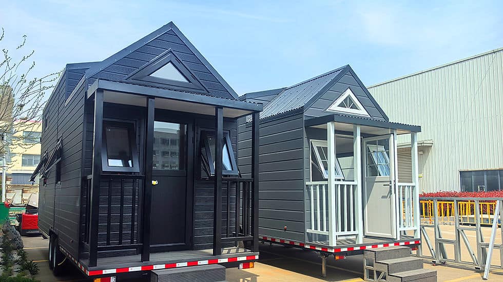 Florida tiny house for Australia steel home