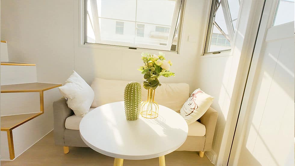 Florida tiny house for Australia steel home