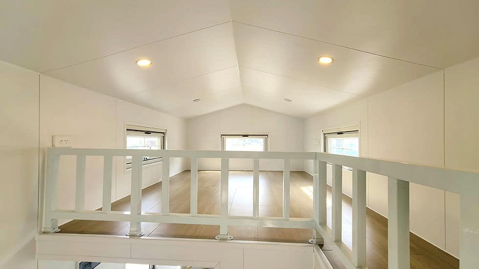 Florida tiny house for Australia steel home