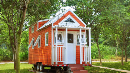 Florida Tiny House On Wheels Red