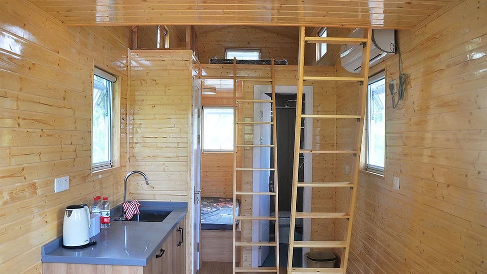Florida Tiny House On Wheels Red