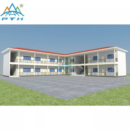 Economical Easy Build Pre-made Module Steel Structure School Building House
