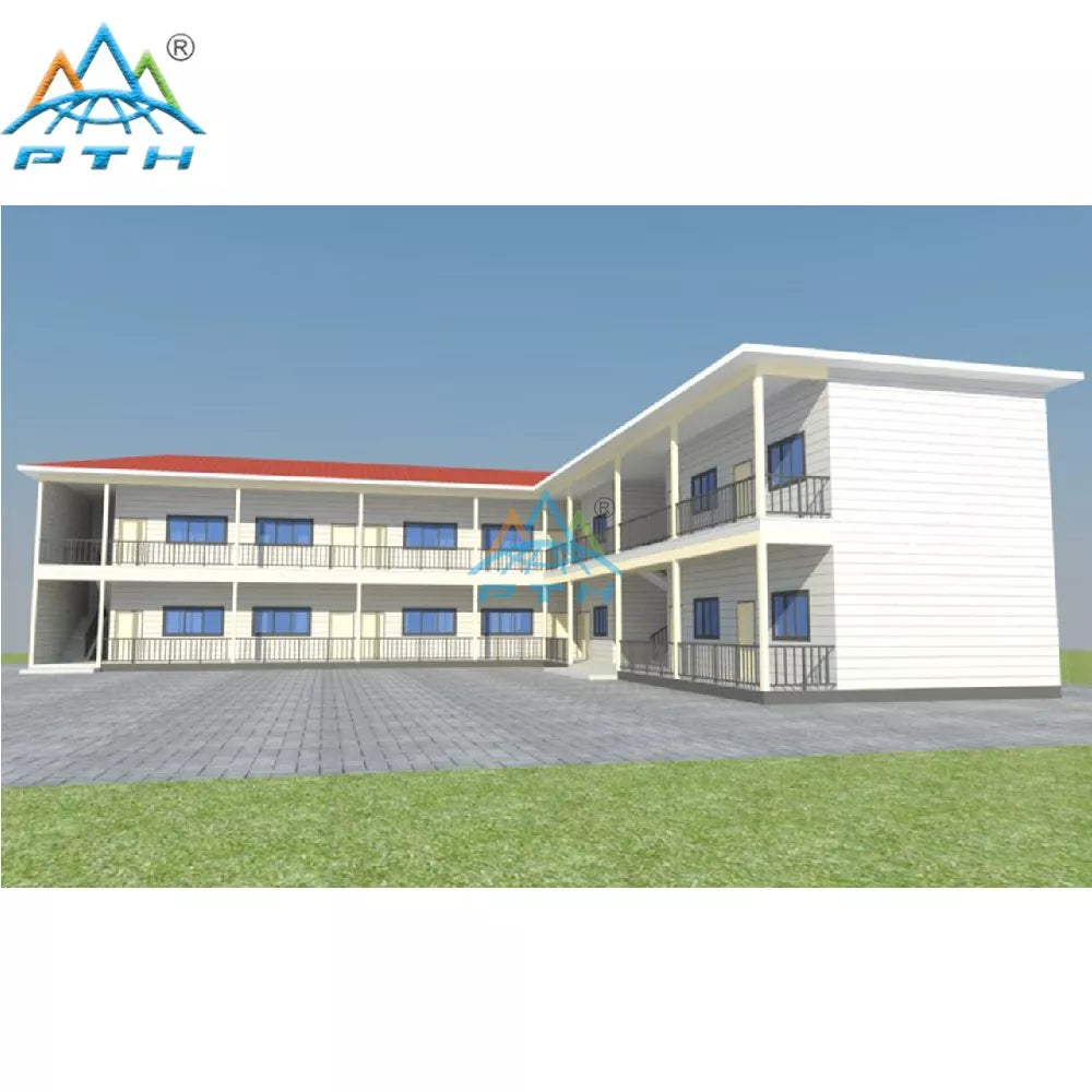 Economical Easy Build Pre-made Module Steel Structure School Building House