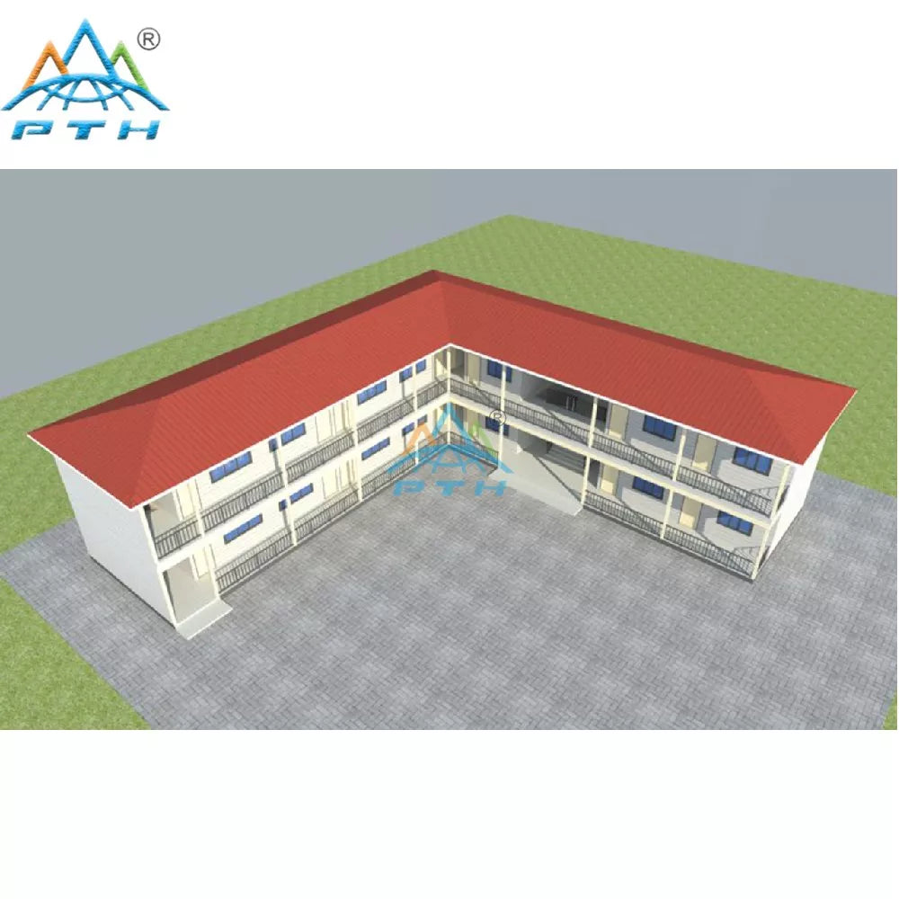 Economical Easy Build Pre-made Module Steel Structure School Building House