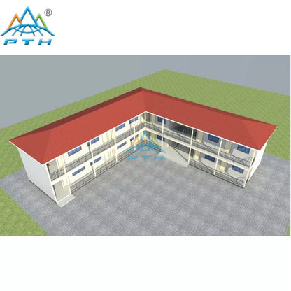 Economical Easy Build Pre-made Module Steel Structure School Building House